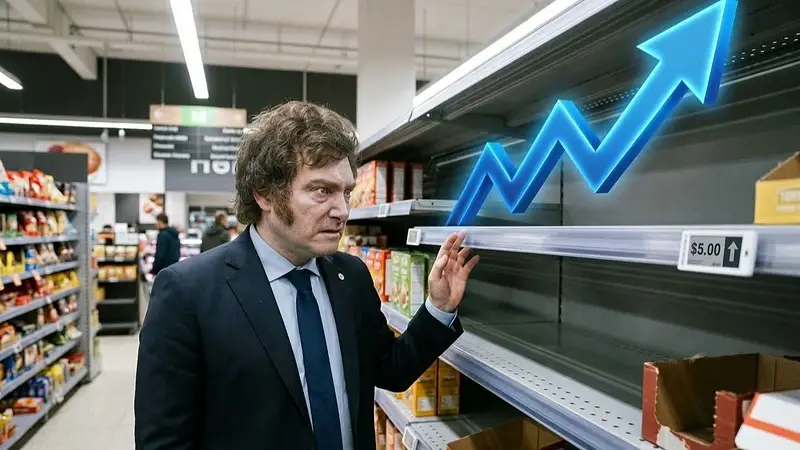 La inflación acumulada con Milei sería 15,5 puntos más alta si se aplicaba la canasta que el Gobierno postergó