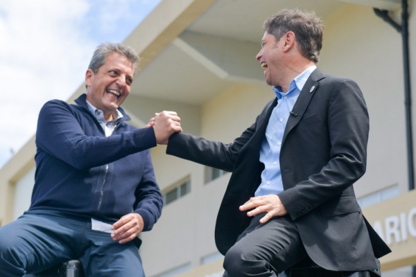 Tablero 2027: Trasciende un posible reordenamiento electoral entre Kicillof y Massa para evitar la competencia interna